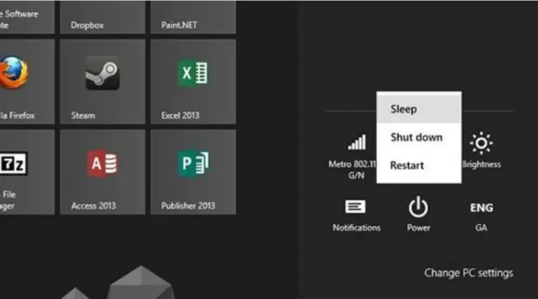 Antara Sleep, Hibernate atau Shut down​