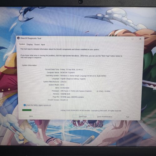 Lenovo Ideapad Slim 1 AMD Ryzen 3 7320U RAM 4/256 SSD